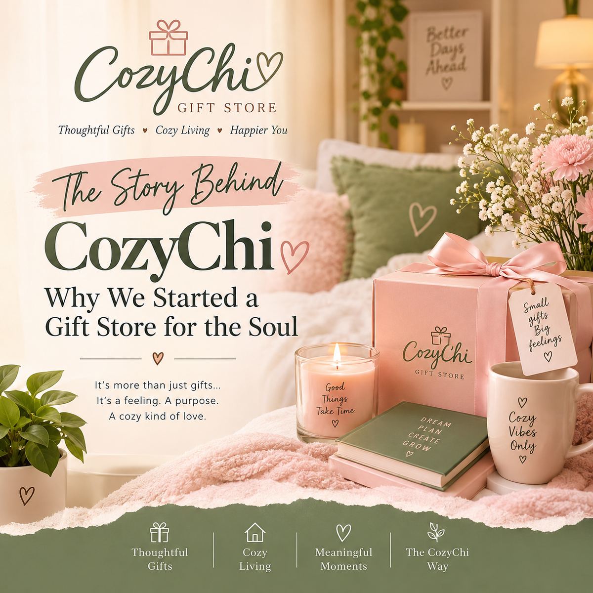 The Story Behind CozyChi: Why We Started a Gift Store for the Soul
