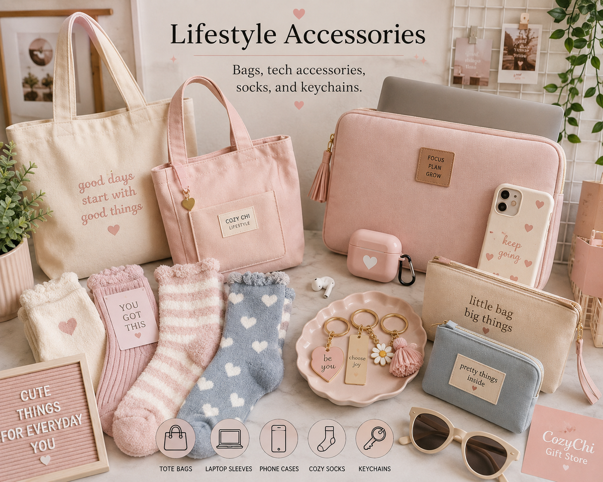Lifestyle Accessories - CozyChi Gift Store