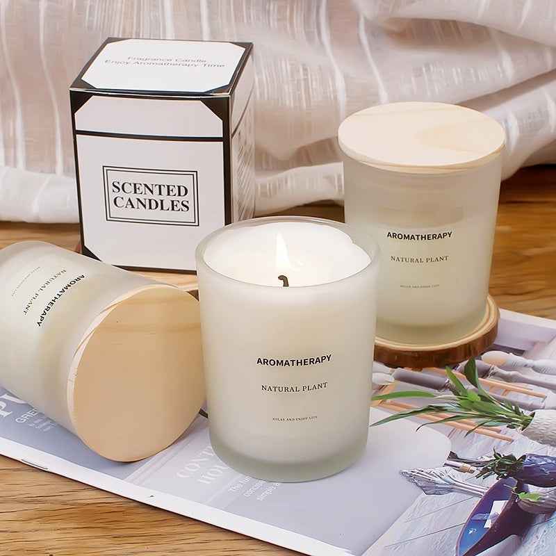 Hand-Poured Scented Candles for Relaxation and Ambiance