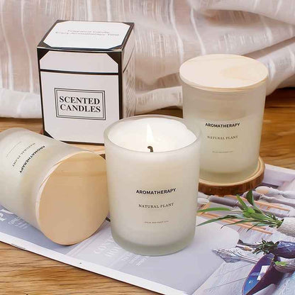 Hand-Poured Scented Candles for Relaxation and Ambiance